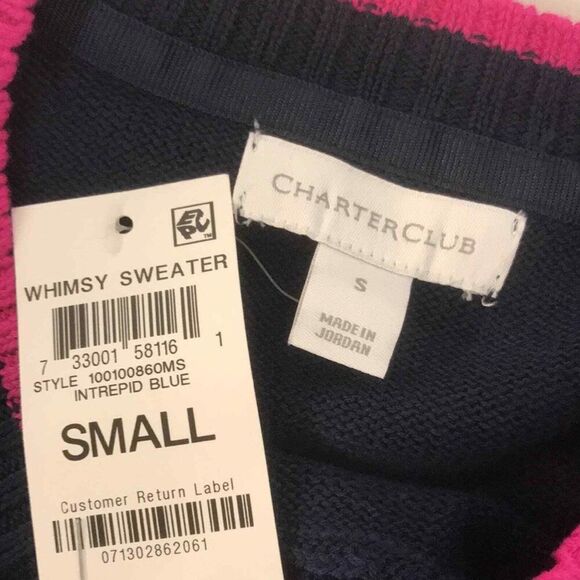 Charter Club Cheers Knit Pullover Sweater Womens size Small - Picture 4 of 4
